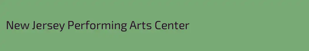 New Jersey Performing Arts Center